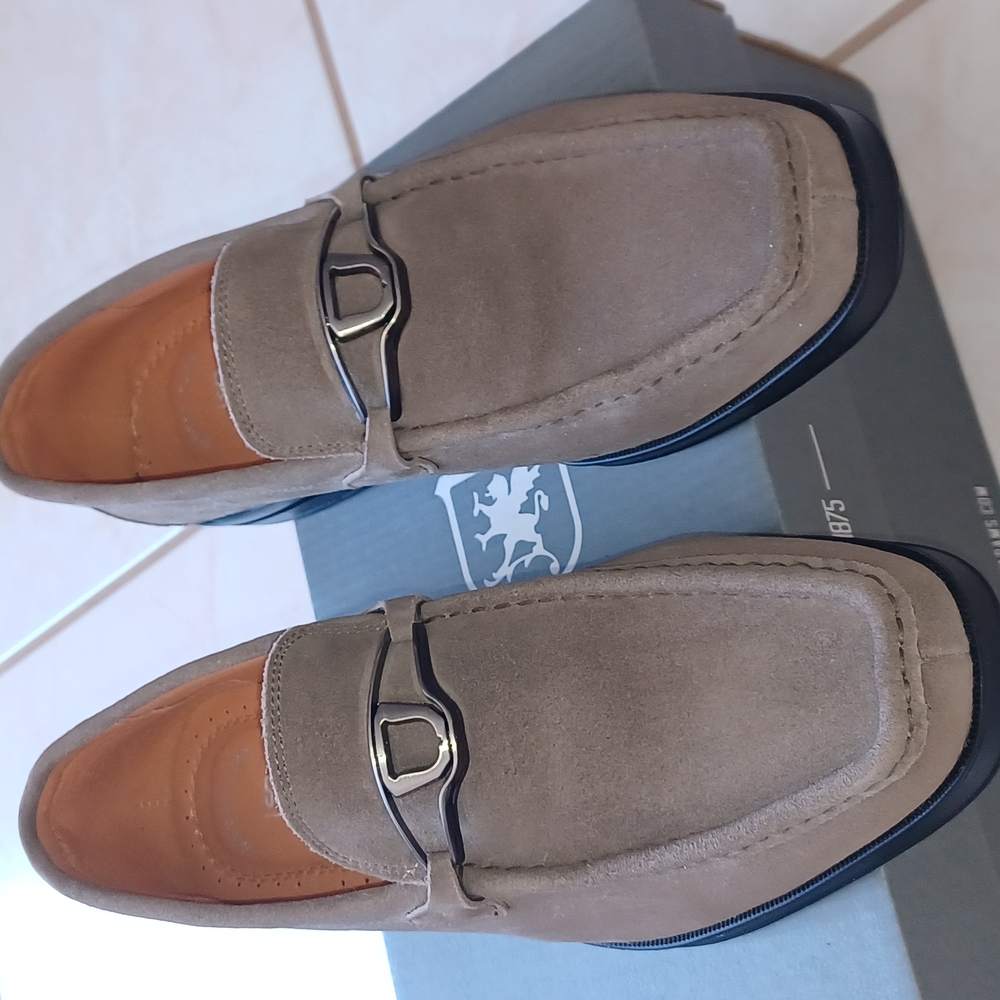Men's Tan Loafers